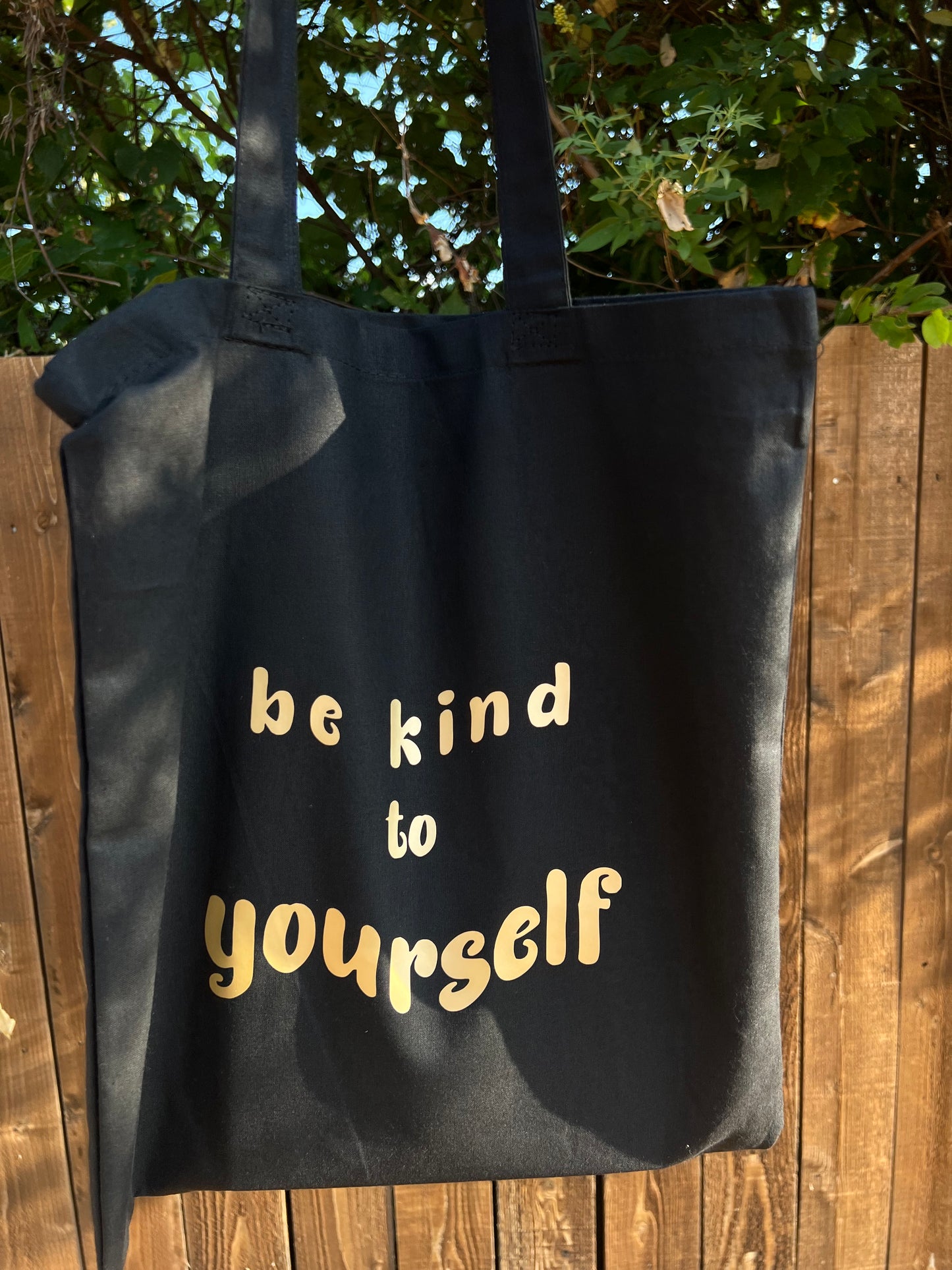 be kind to yourself tote